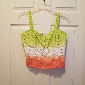American Rag Spagetti Strap Crop Top